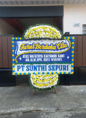 Papan Bunga Duka di Sangkulirang